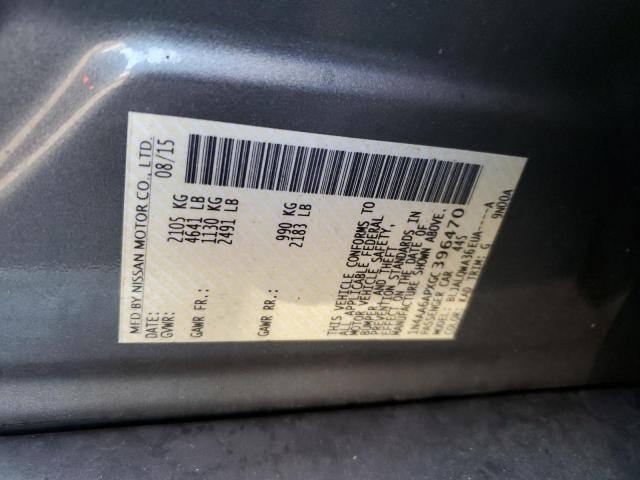 2016 NISSAN MAXIMA 3.5 1N4AA6APXGC396470