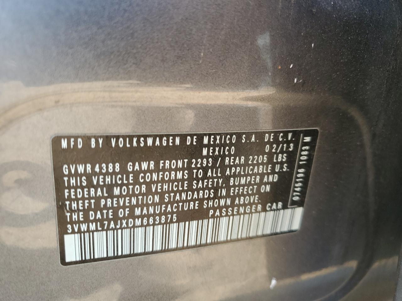 VOLKSWAGEN JETTA TDI