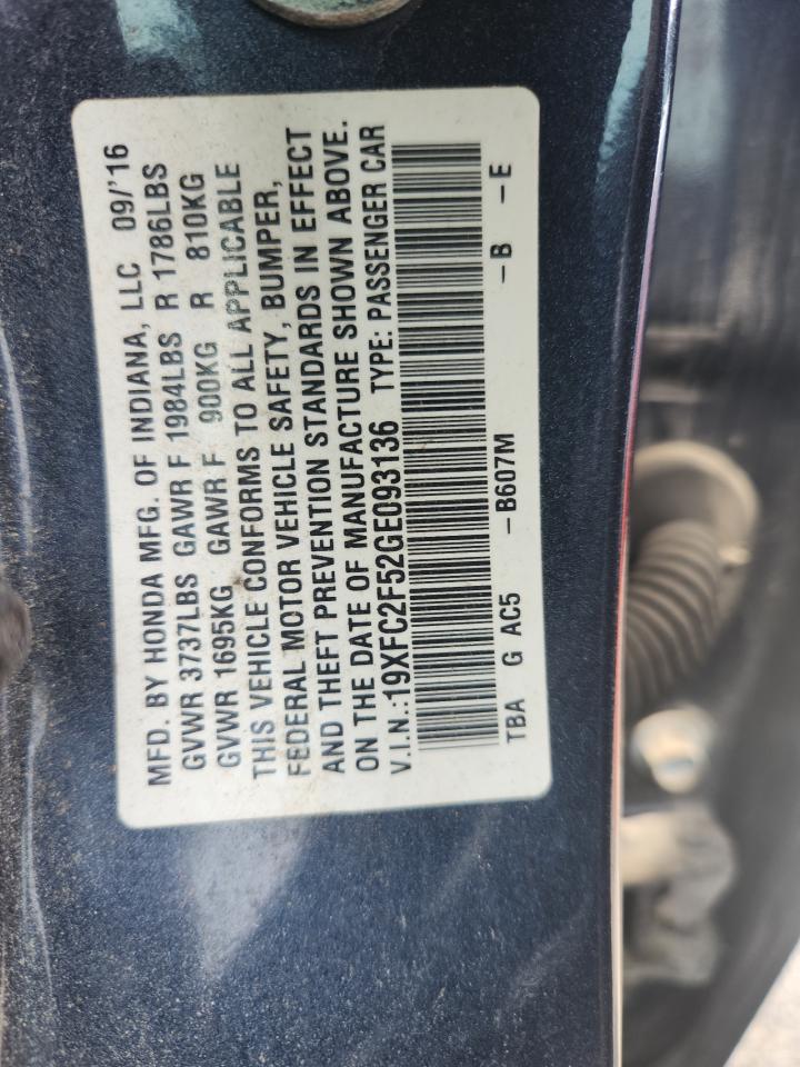 Honda Civic lx 2016