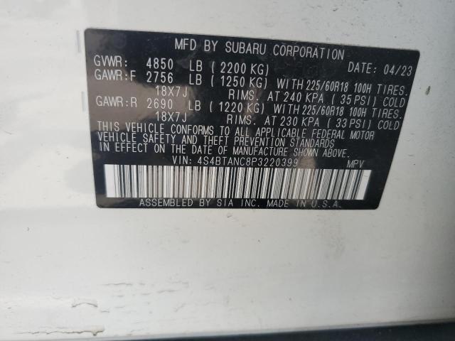 2023 SUBARU OUTBACK LI 4S4BTANC8P3220399