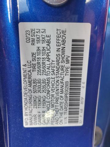 2023 HONDA CR-V SPORT - 7FARS5H59PE002909