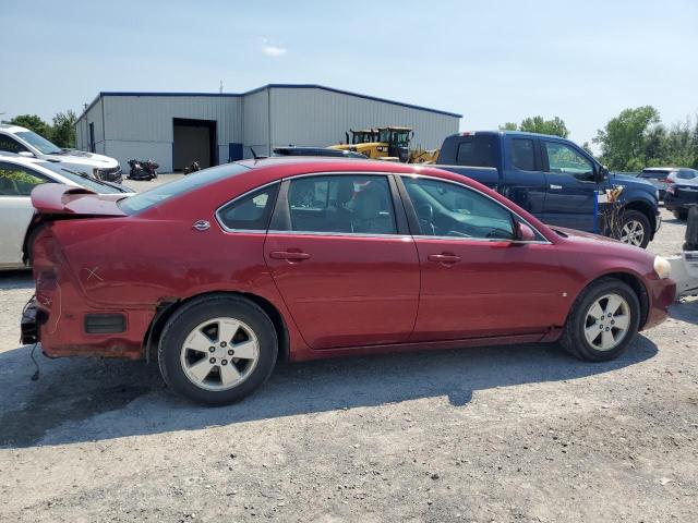 CHEVROLET IMPALA LT 2008 red  gas 2G1WT58N181316708 photo #4