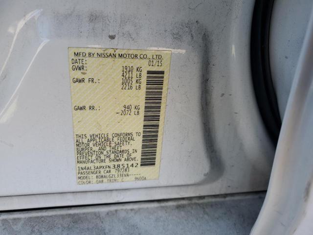 2015 NISSAN ALTIMA 2.5 1N4AL3APXFN385142
