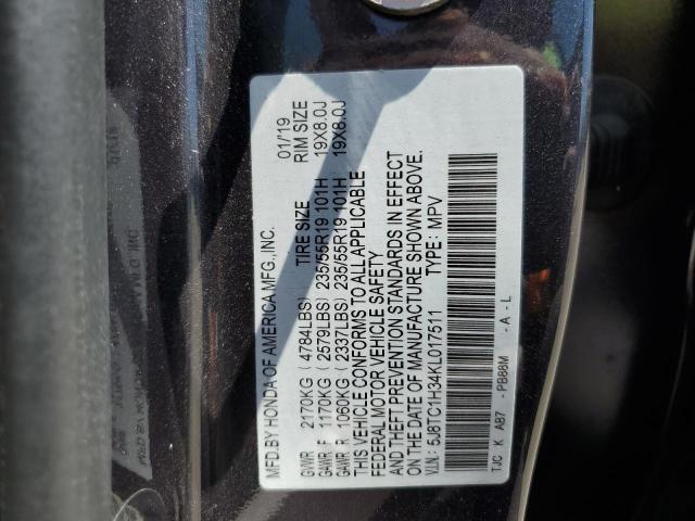 2019 ACURA RDX 5J8TC1H34KL017511
