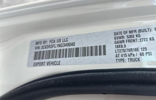 2022 RAM 3500 LONGH 3C63R3FL1NG349040