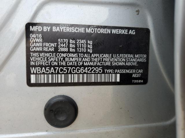 2016 BMW 528 XI WBA5A7C57GG642295