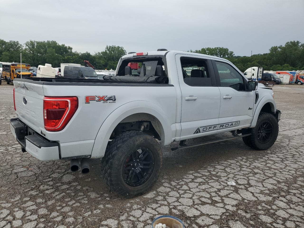 Lot #3302767337 2021 FORD F150 SUPER