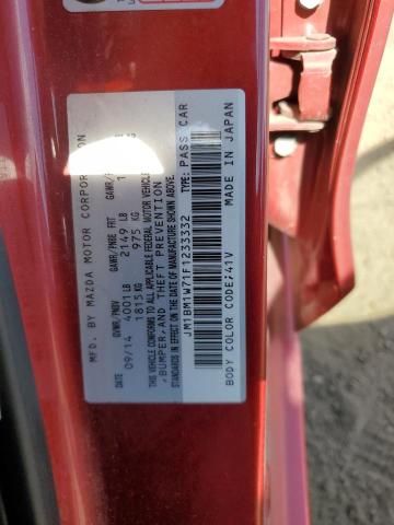 2015 MAZDA 3 GRAND TO JM1BM1W71F1233332