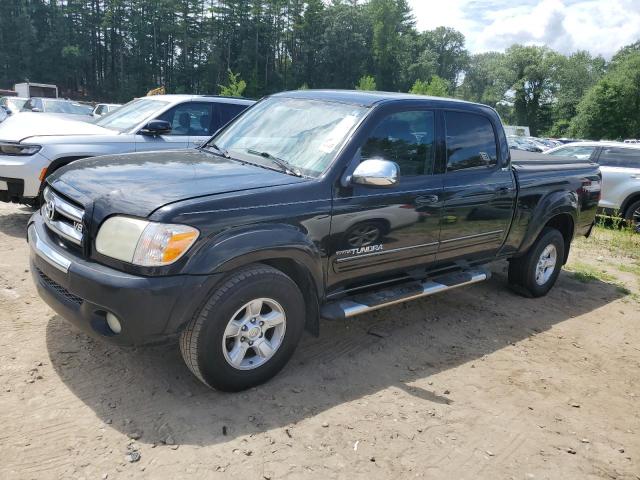 TOYOTA TUNDRA DOU 2005 black crew pic gas 5TBDT441X5S479608 photo #1