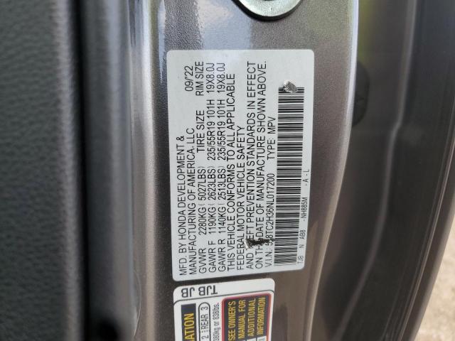 2022 ACURA RDX - 5J8TC2H36NL017200