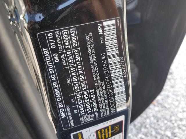 2015 MERCEDES-BENZ GLK 250 BL WDCGG0EB9FG396444