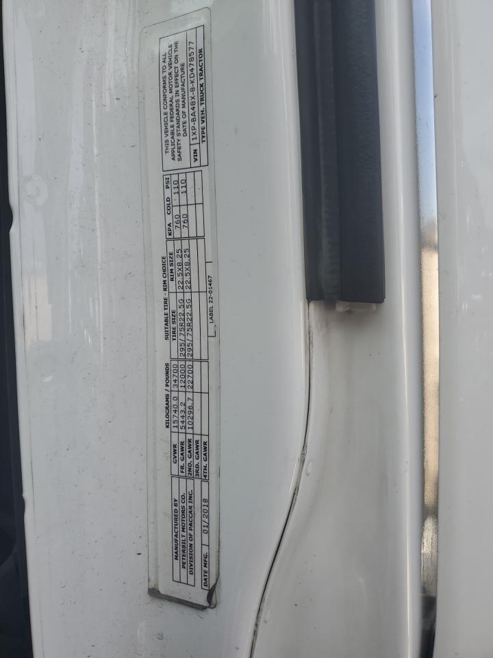 Lot #3234900426 2019 PETERBILT TRACTOR 579