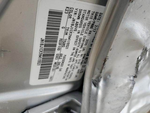 2017 NISSAN ROGUE SPOR JN1BJ1CR7HW115521