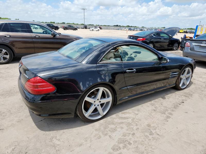 MERCEDES-BENZ SL 500 2005 black  gas WDBSK75F65F106822 photo #4