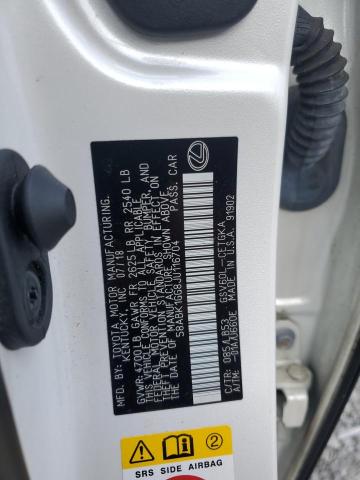 2018 LEXUS ES 350 58ABK1GG8JU116704