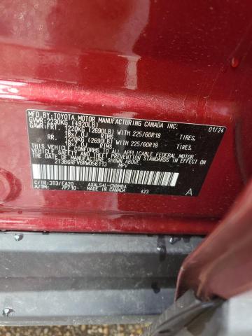 2024 TOYOTA RAV4 XLE P 2T3B6RFV6RW056113