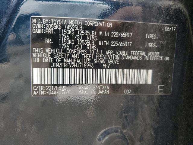 2017 TOYOTA RAV4 LE - JTMZFREV2HJ718993