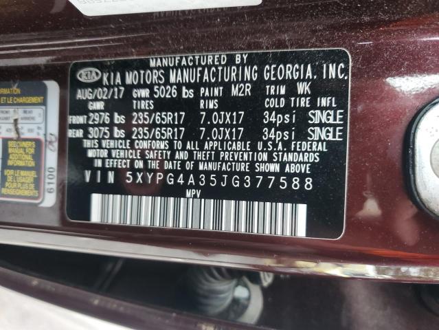 2018 KIA SORENTO LX - 5XYPG4A35JG377588