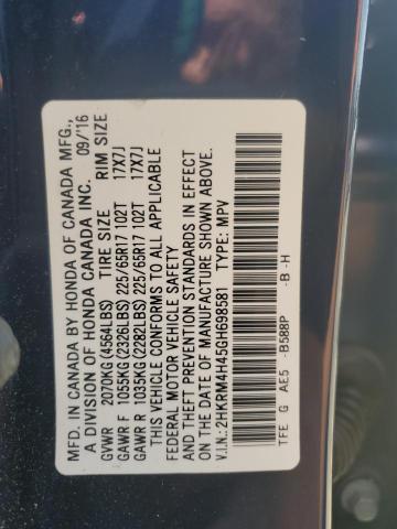 2016 HONDA CR-V SE 2HKRM4H45GH698581