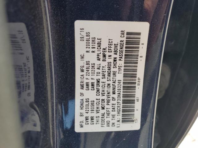 2017 HONDA ACCORD LX - 1HGCR2F30HA063249