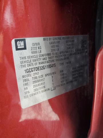 2016 CHEVROLET COLORADO Z71 #3279730940