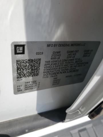 2019 GMC CANYON SLT 1GTG6DENXK1263831