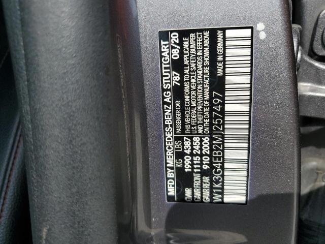 2021 MERCEDES-BENZ A 220 W1K3G4EB2MJ257497