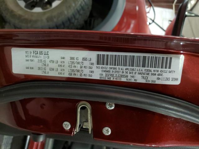 2018 RAM 2500 POWER 3C6TR5EJ3JG389500