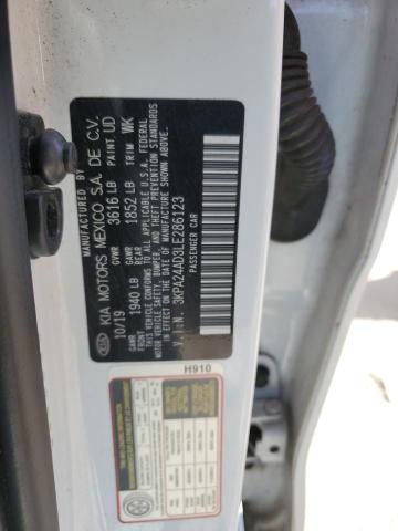 2020 KIA RIO LX 3KPA24AD3LE286123