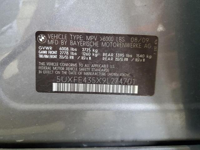 2018 BMW X5 5UXFE435X9L274701