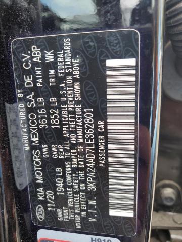 2020 KIA RIO LX 3KPA24AD7LE362801