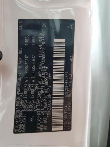 2017 TOYOTA SIENNA LE 5TDKZ3DC2HS841394