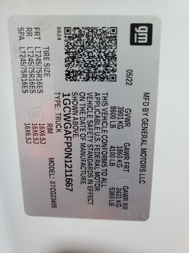 CHEVROLET EXPRESS G2