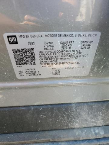 2024 CHEVROLET BLAZER RS 3GNKBKRS4RS138740