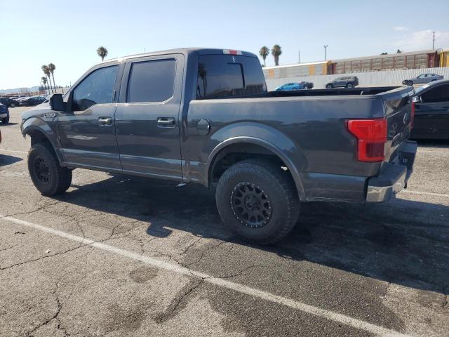 FORD F150 SUPER 2020 gray  gas 1FTEW1E56LKE88085 photo #3