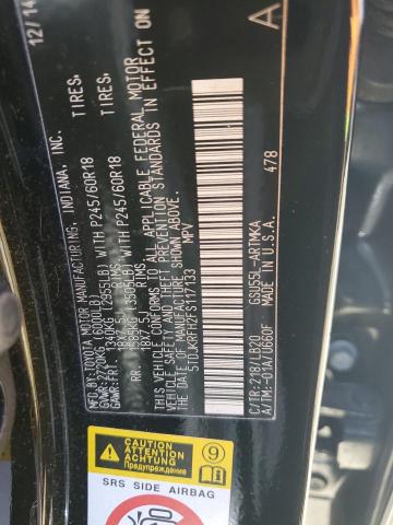 2015 TOYOTA HIGHLANDER - 5TDJKRFH2FS117133