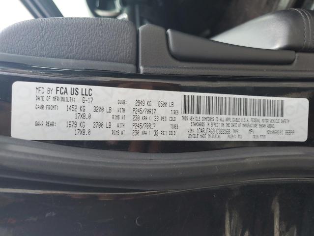 2017 JEEP GRAND CHER 1C4RJFAG9HC922568