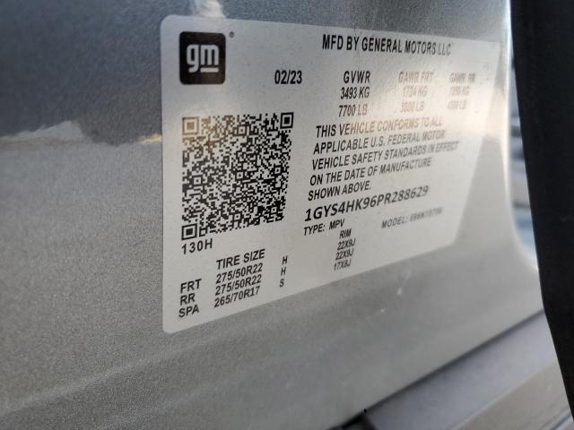 2023 CADILLAC ESCALADE V 1GYS4HK96PR288629