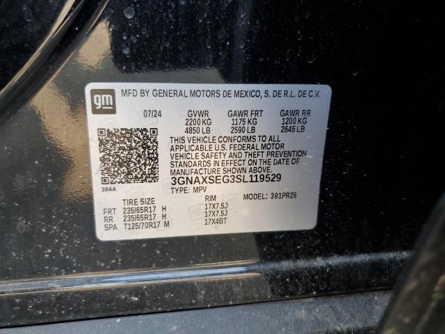 2025 CHEVROLET EQUINOX AC 3GNAXSEG3SL119529