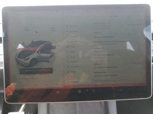 2023 TESLA MODEL Y 7SAYGDEE0PF648317