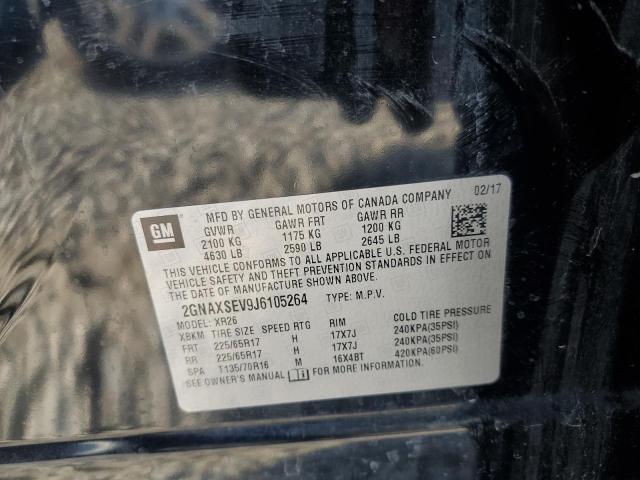 2018 CHEVROLET EQUINOX - 2GNAXSEV9J6105264