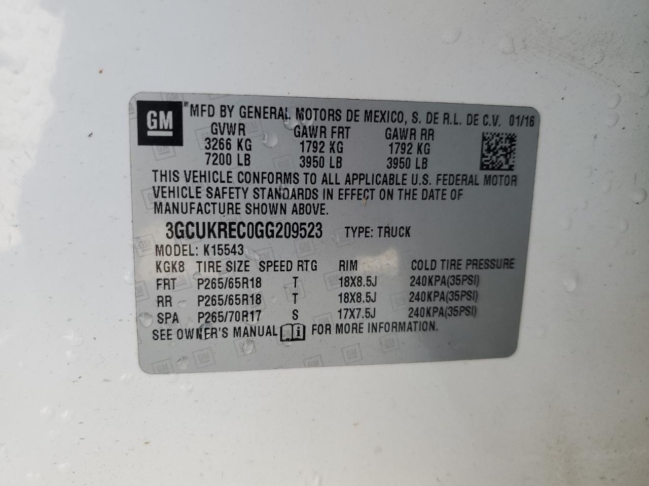 CHEVROLET SILVERADO K1500 LT