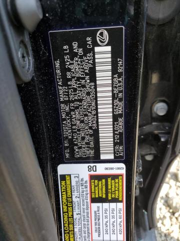 2022 LEXUS ES 350 BASE 58ADZ1B10NU135048