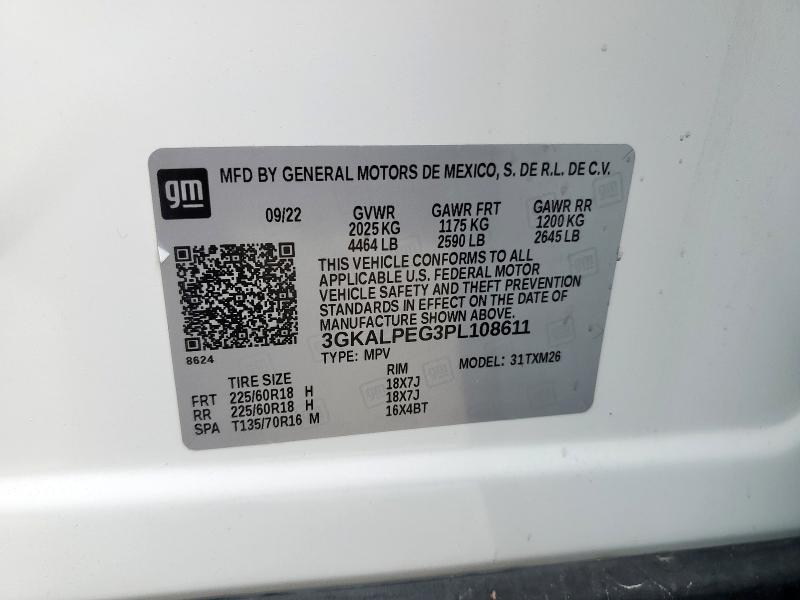 2023 GMC TERRAIN SL 3GKALPEG3PL108611