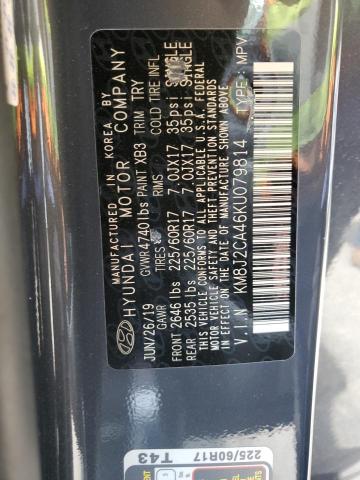 2019 HYUNDAI TUCSON SE KM8J2CA46KU079814
