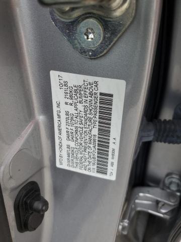 2018 ACURA TLX 19UUB1F31JA009516