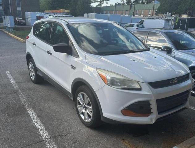FORD ESCAPE S 2013 white 4dr spor gas 1FMCU0F76DUC32697 photo #3