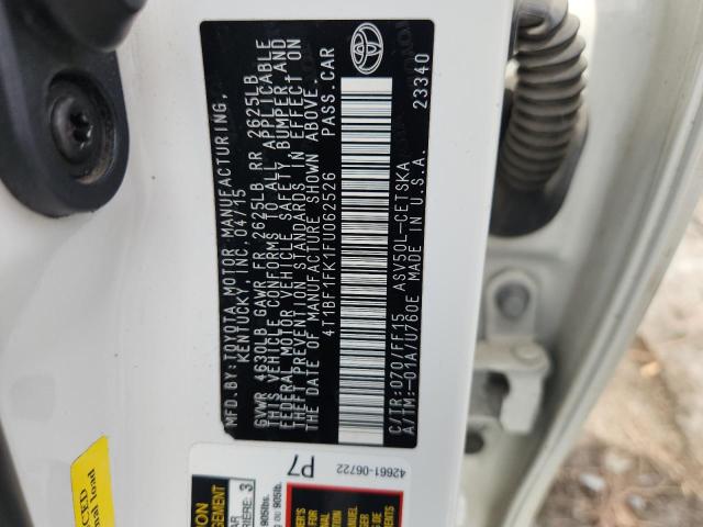 2015 TOYOTA CAMRY LE - 4T1BF1FK1FU062526