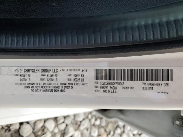 2013 CHRYSLER 200 LX - 1C3CCBAG5DN728647