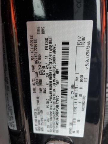 2023 FORD ESCAPE ACT - 1FMCU9GN6PUB17670